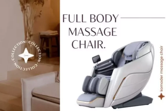 Ghế massage Komoder trợ thủ chăm sóc sức khỏe cho gia đình