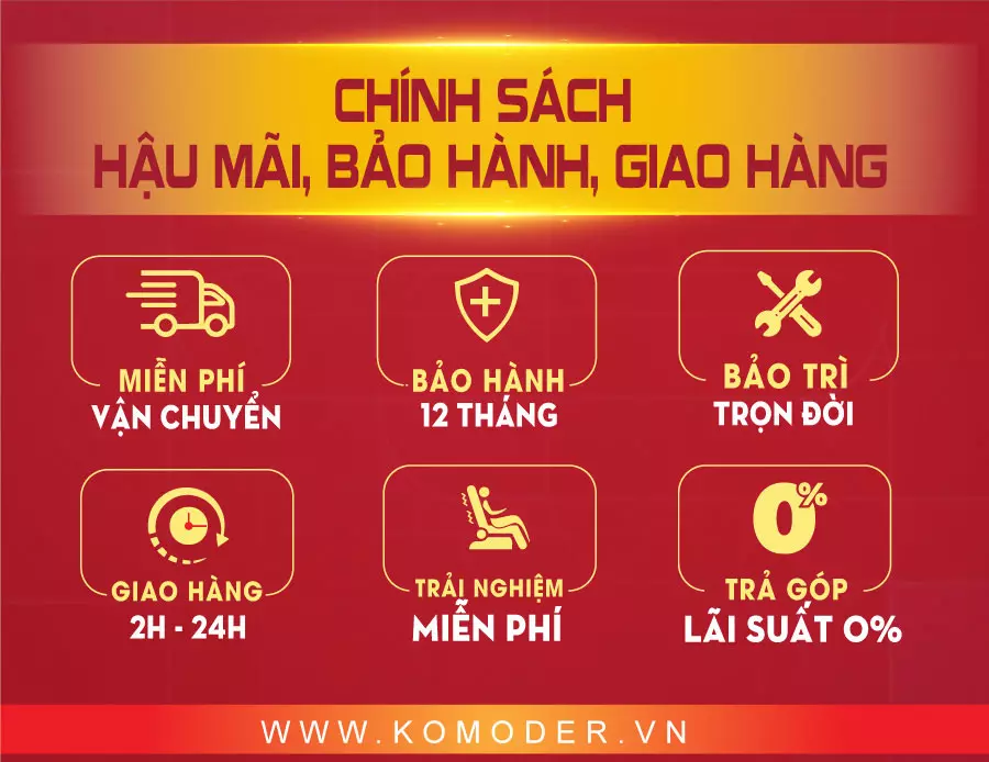hau mai komoder 12 thang