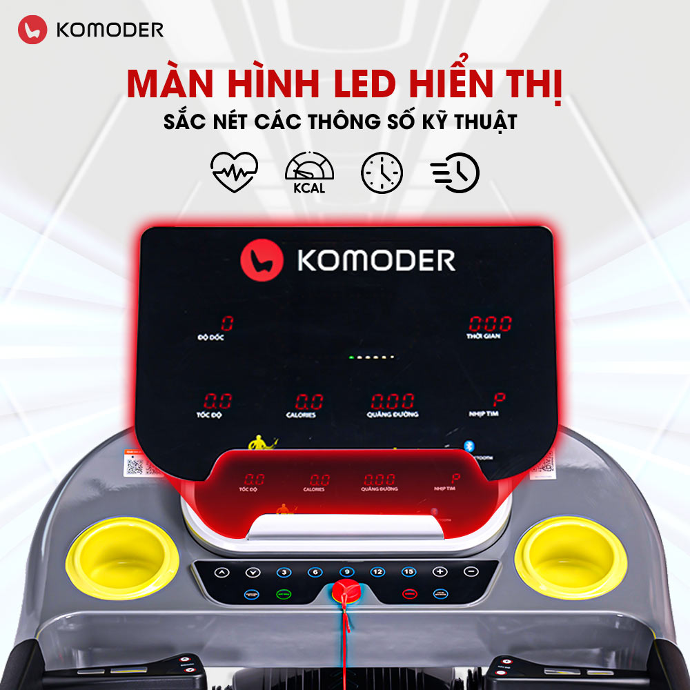 MÁY CHẠY BỘ KOMODER G-123 may chay bo komoder g 123 5