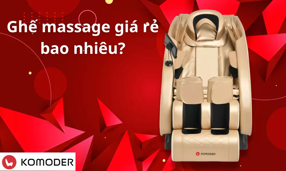 Ghế massage giá rẻ bao nhiêu?