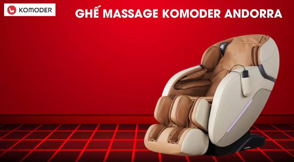 Ghế massage toàn thân Komoder Andorra