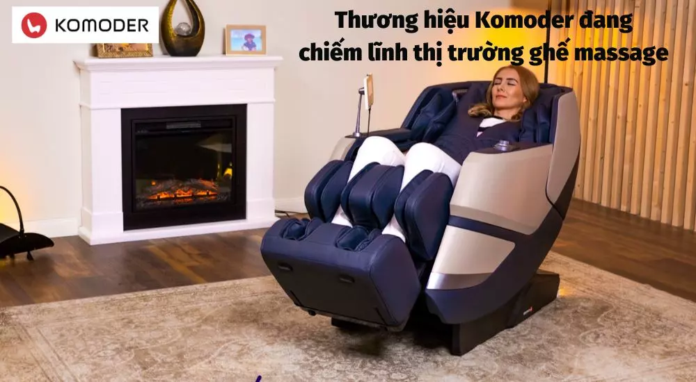 Thương hiệu đang chiếm lĩnh thị trường ghế massage
