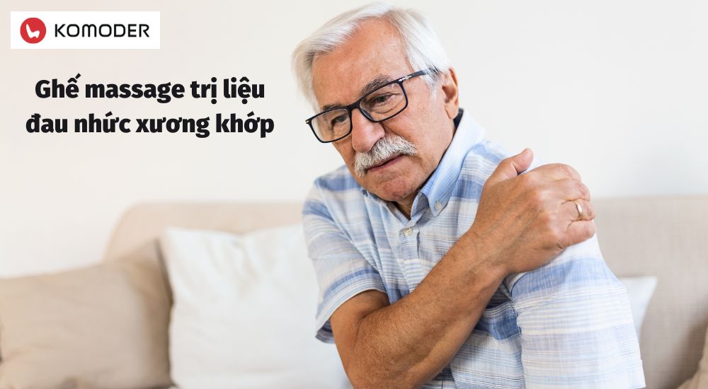 Ghế massage trị liệu đau nhức xương khớp