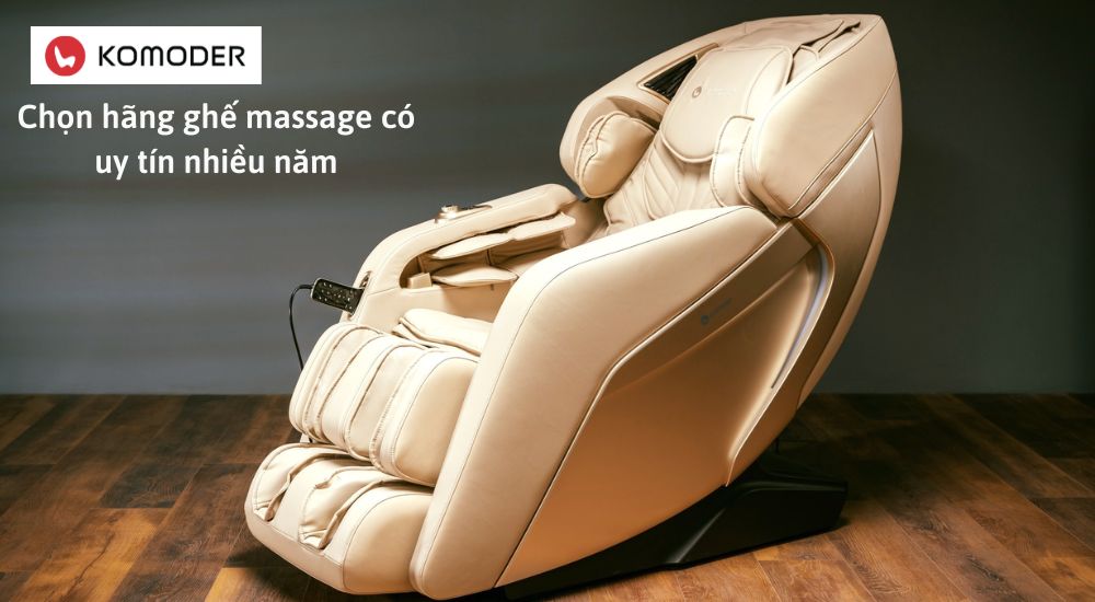 Ghế massage hãng nào tốt, bảo hành lâu dài Chọn hãng ghế massage có uy tín nhiều năm