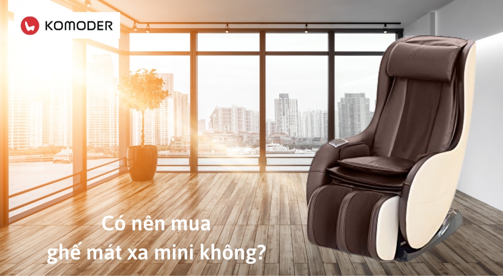 Có nên mua ghế mát xa mini không?
