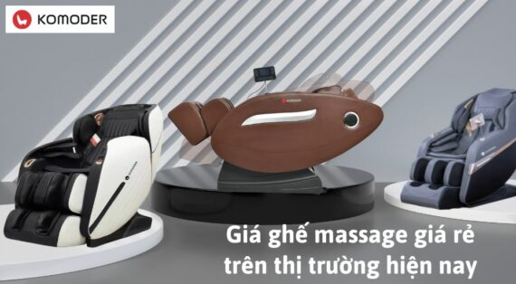 Giá ghế massage giá rẻ trên thị trường hiện nay
