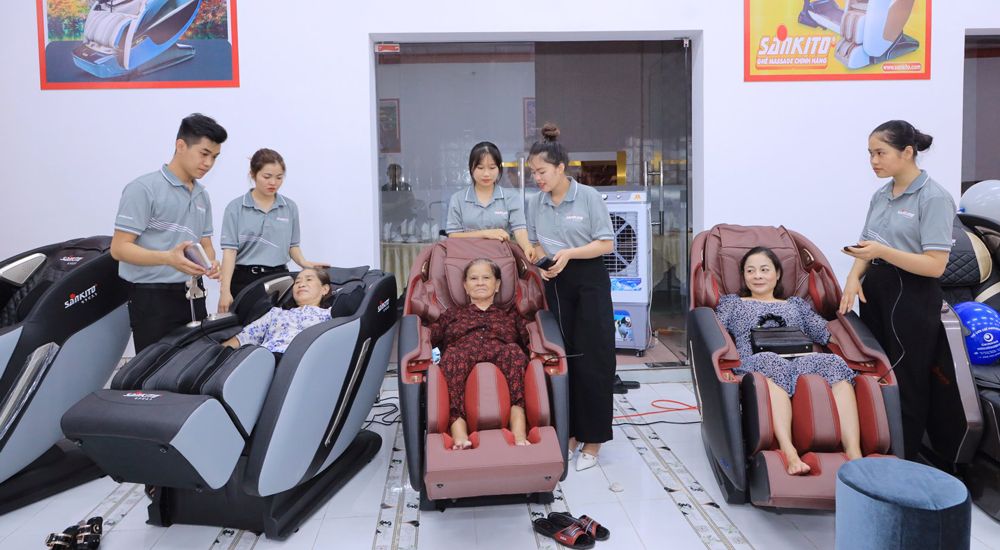 ghế massage SANKITO