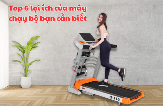 6 lợi ích của máy chạy bộ