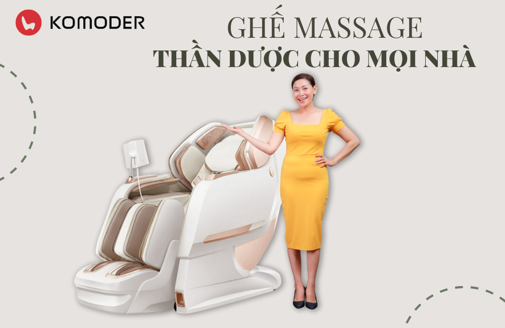 Tiêu chí lựa chọn ghế massage tốt 