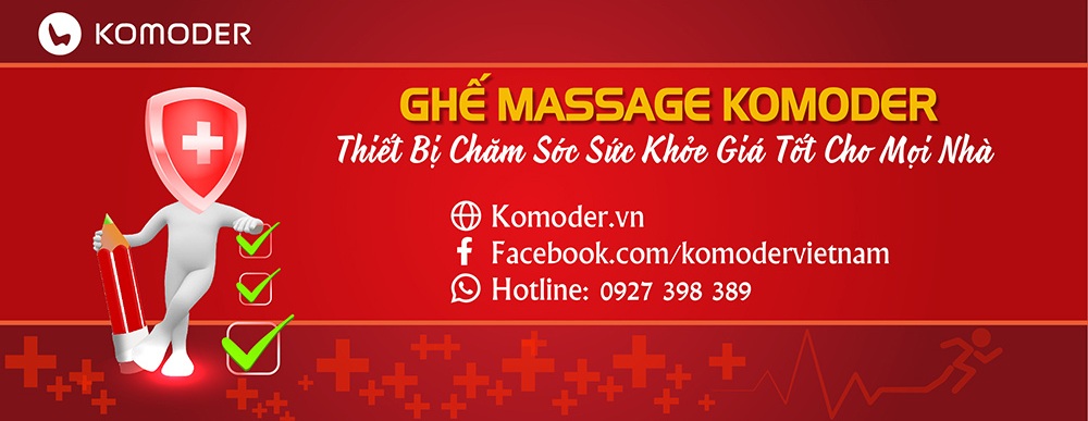  Cửa hàng ghế massage Bắc Ninh tại Komoder