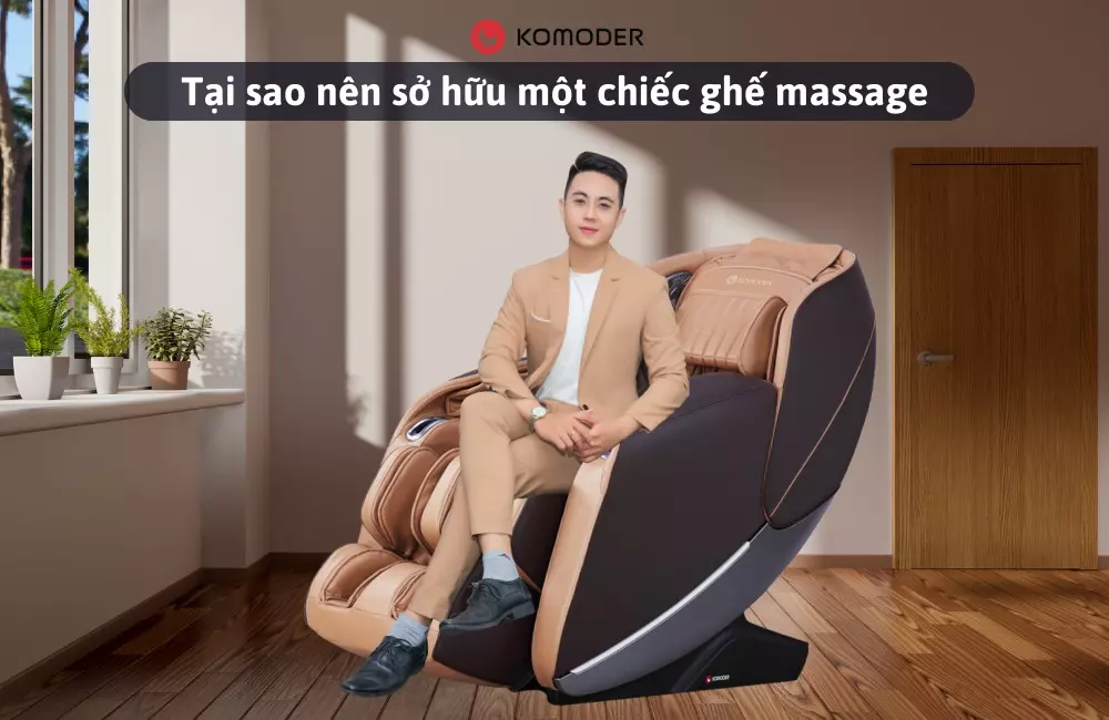 Tại sao nên sở hữu một chiếc ghế massage Tây Ninh? 