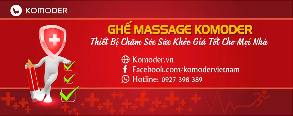 Địa chỉ mua ghế massage Kiên Giang uy tín - trả góp 0% lãi suất Komoder Kiên Giang