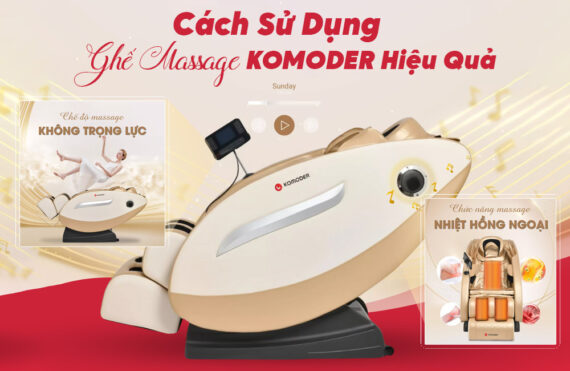 Cách Sử Dụng Ghế Massage Lifesport Hiệu Quả Komoder