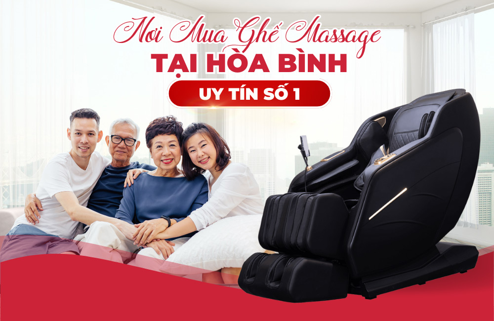 Địa Điểm Bán Ghế Massage Tại Hòa Bình Giá Rẻ Ghế massage tại Hòa Bình
