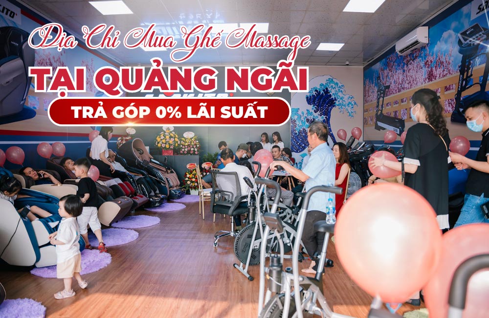 Mua ghế massage tại quảng ngãi